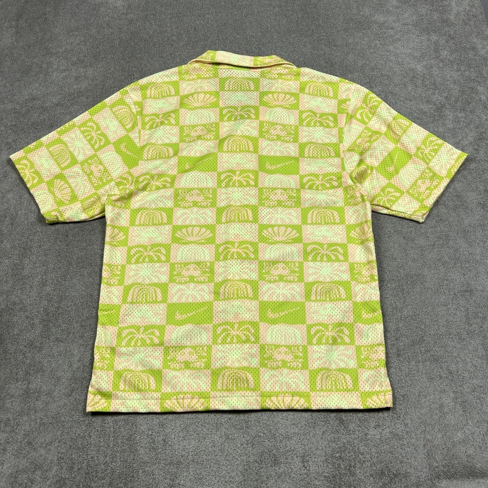 Nike Hawaiian Mesh Spring Break Shirt Mens Size Small Dri-Fit Performance Camp - Picture 7 of 11